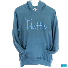 Load image into Gallery viewer, Logo pullover hoodie - Teal Blue